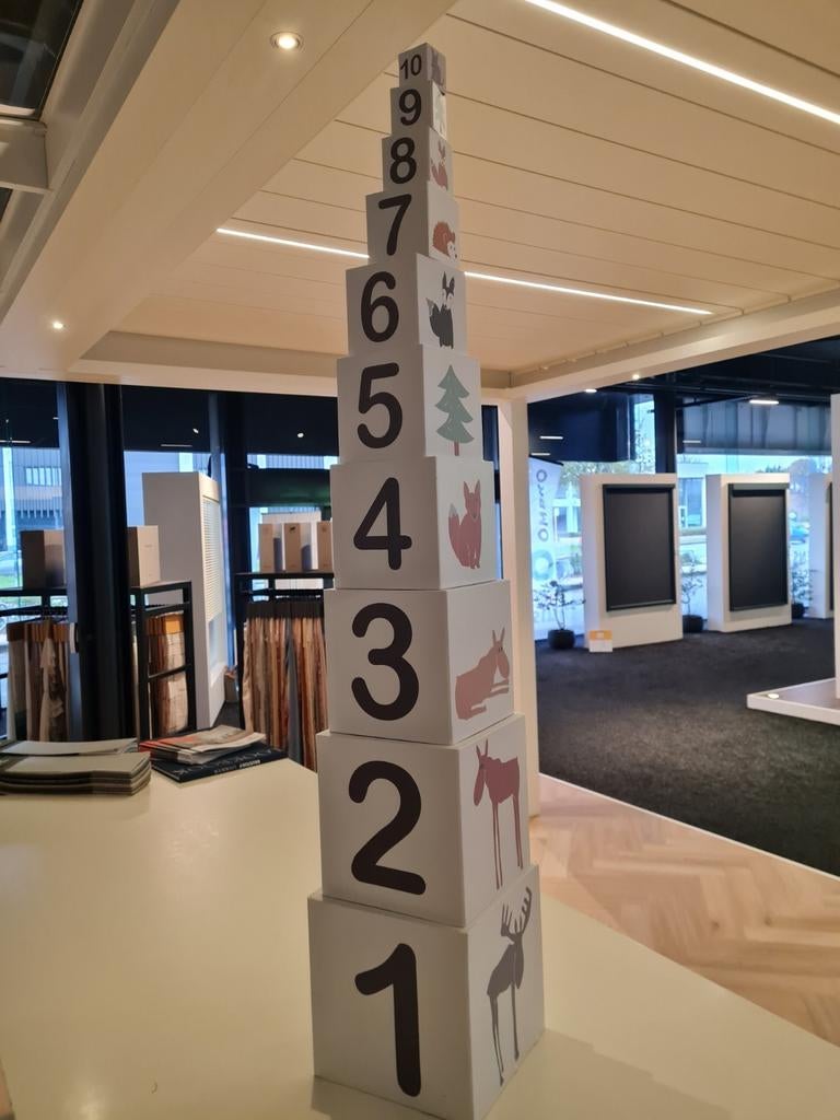 Blokkentoren 1 tem 10, Ophalen of Verzenden, Zo goed als nieuw