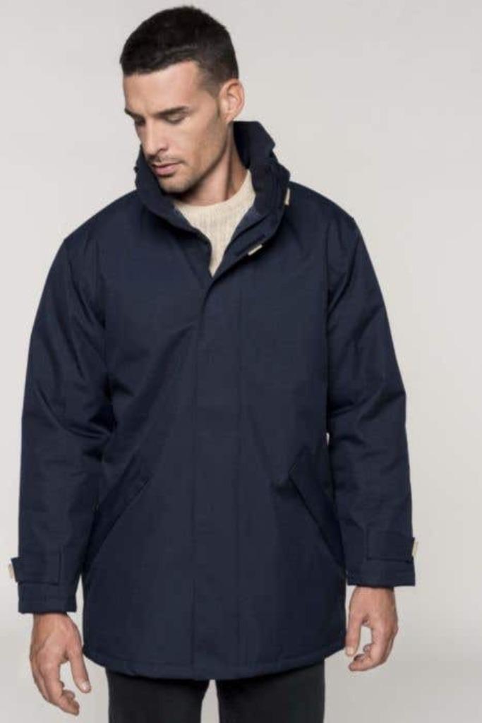 Veste d'hiver chaude, parka Kariban, noir, Envoi, Neuf, Taille 46/48 (XL) ou plus grande, Noir