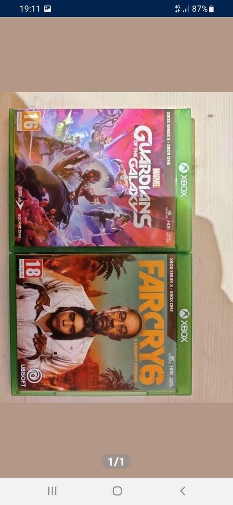 Xbox one games, Enlèvement, Comme neuf