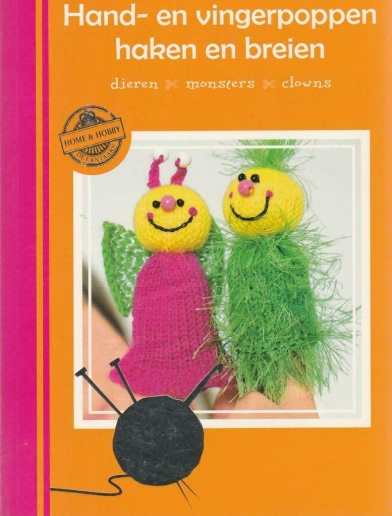 Hand en Vingerpoppen Haken en Breien (Home & Hobby), Hobby en Vrije tijd, Ophalen of Verzenden, Zo goed als nieuw, Breien of Haken