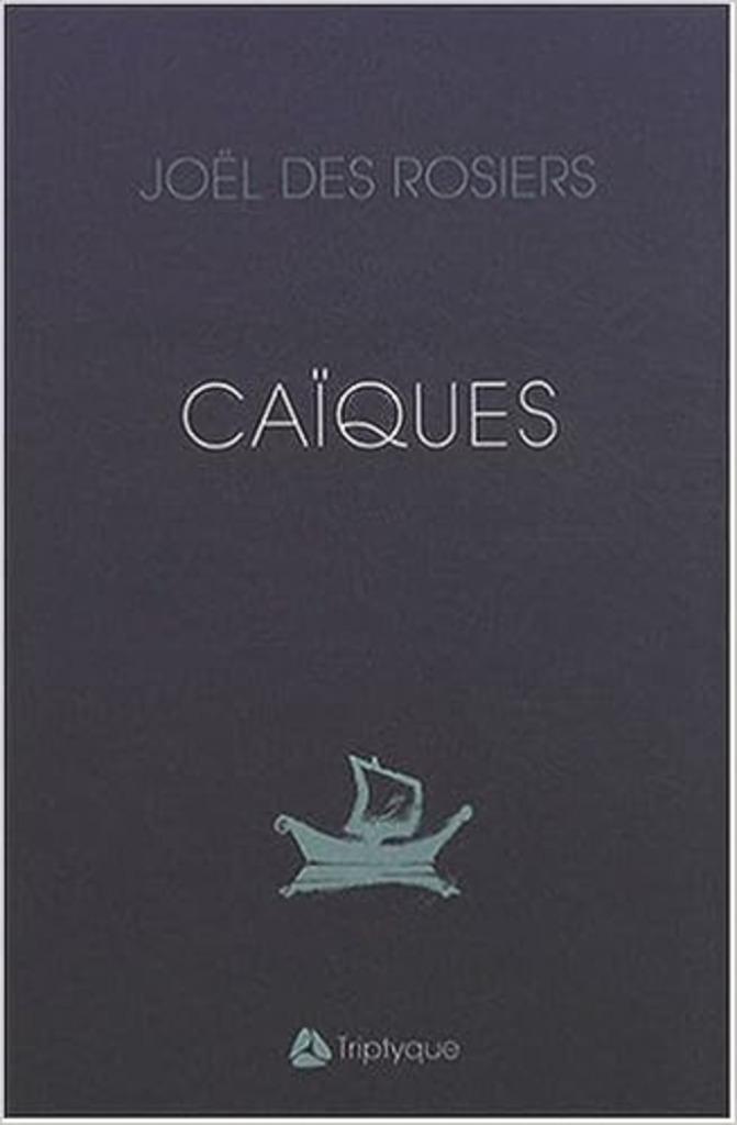 CAIQUES – DES ROSIERS JOEL - 2007, DES ROSIERS JOEL, Nieuw, Ophalen of Verzenden, Eén auteur