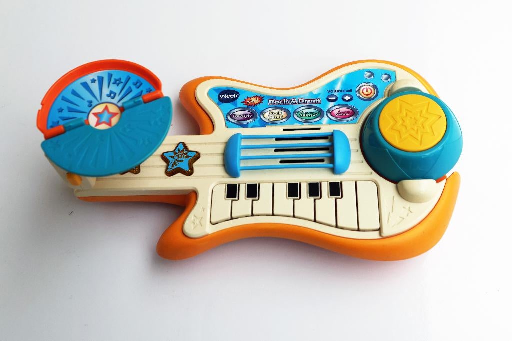 Prachtige speelgoed gitaar van VTech met muziek, Ophalen of Verzenden, Zo goed als nieuw