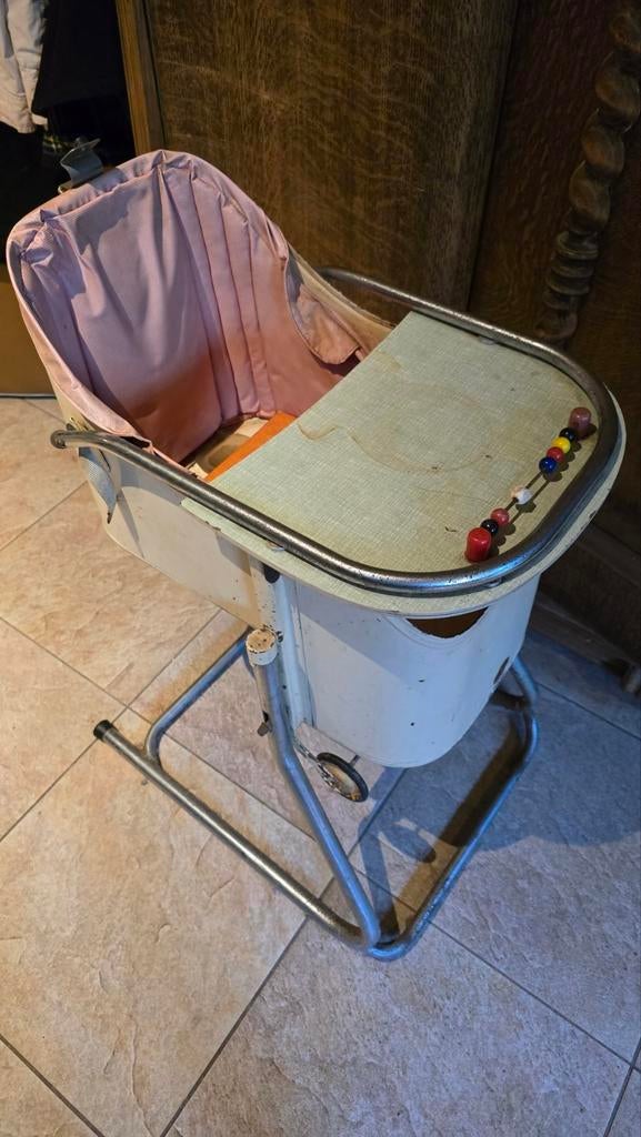 Chaise vintage rétro pour enfants, chaise de salle à manger, Enlèvement ou Envoi