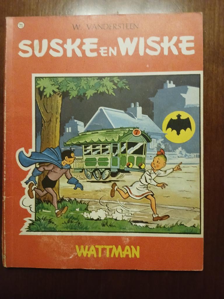 Suske en Wiske VK71 Wattman 1ste druk, Boeken, Stripverhalen, Gelezen, Eén stripboek, Ophalen of Verzenden