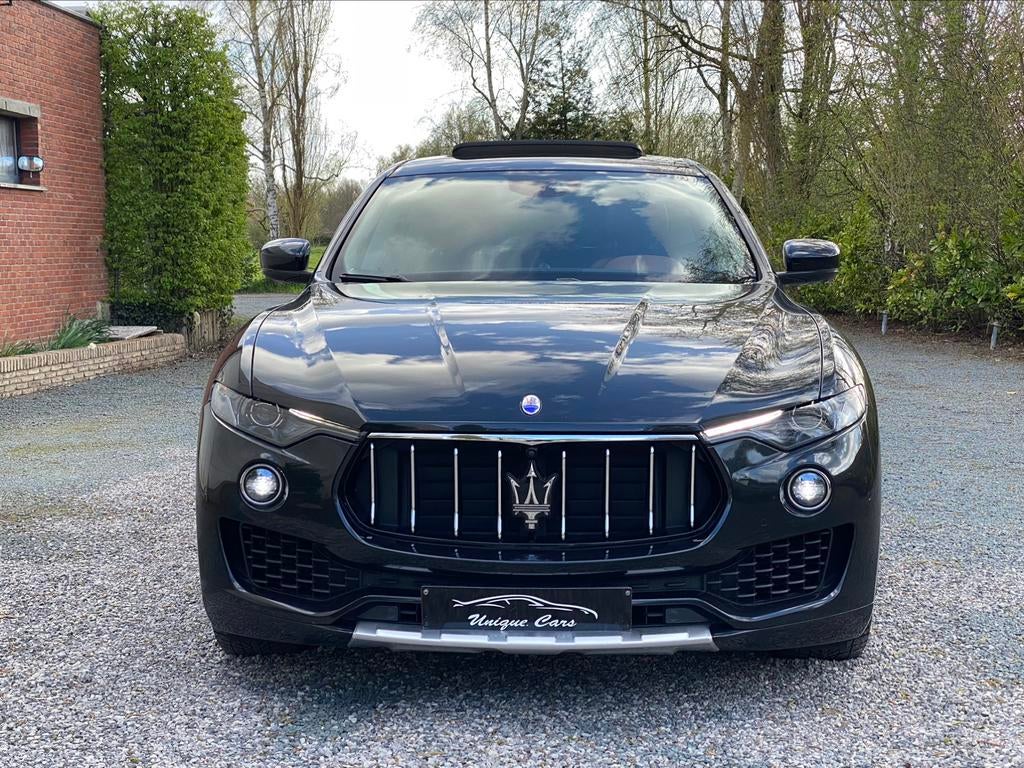 Maserati Levante 3.0D V6 272 PK Full Exclusive Pano New 2017, Auto's, Automaat, Euro 6, Zwart, Diesel