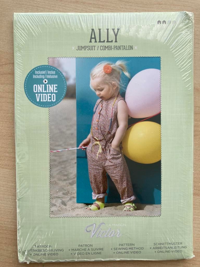 Nieuw patroon la maison victor Ally jumpsuit, Hobby en Vrije tijd, Overige typen, Kind, Nieuw, Ophalen