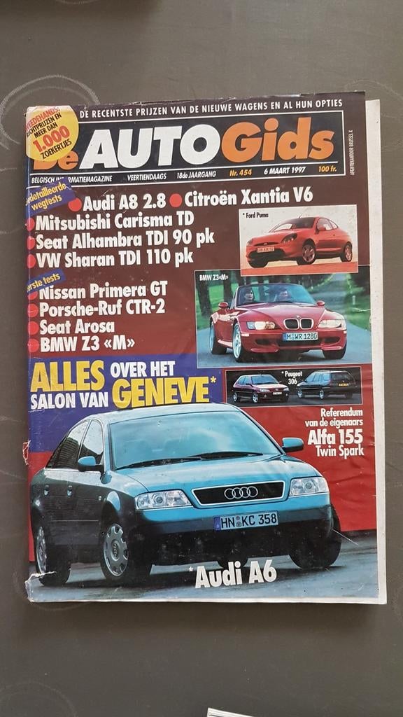 Autogids 454, Enlèvement ou Envoi, Utilisé