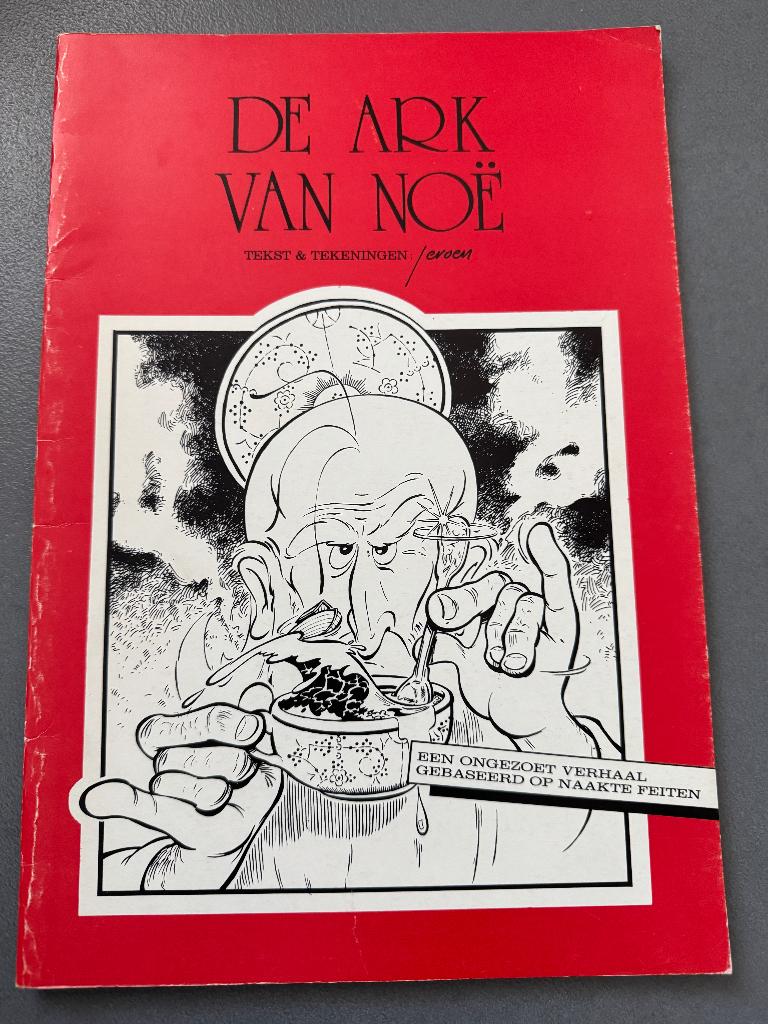 Stripverhaal in zwart-wit: De Ark Van Noë, Gelezen, Eén stripboek, Ophalen of Verzenden, Lieven De Coninck