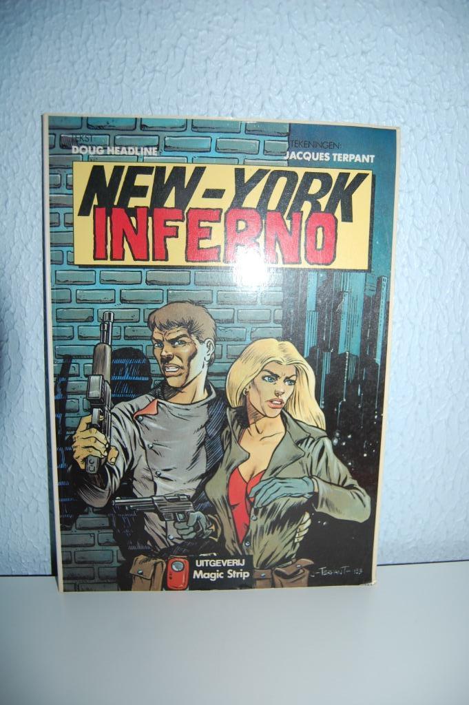 New York inferno, Eén stripboek, Ophalen of Verzenden, Gelezen