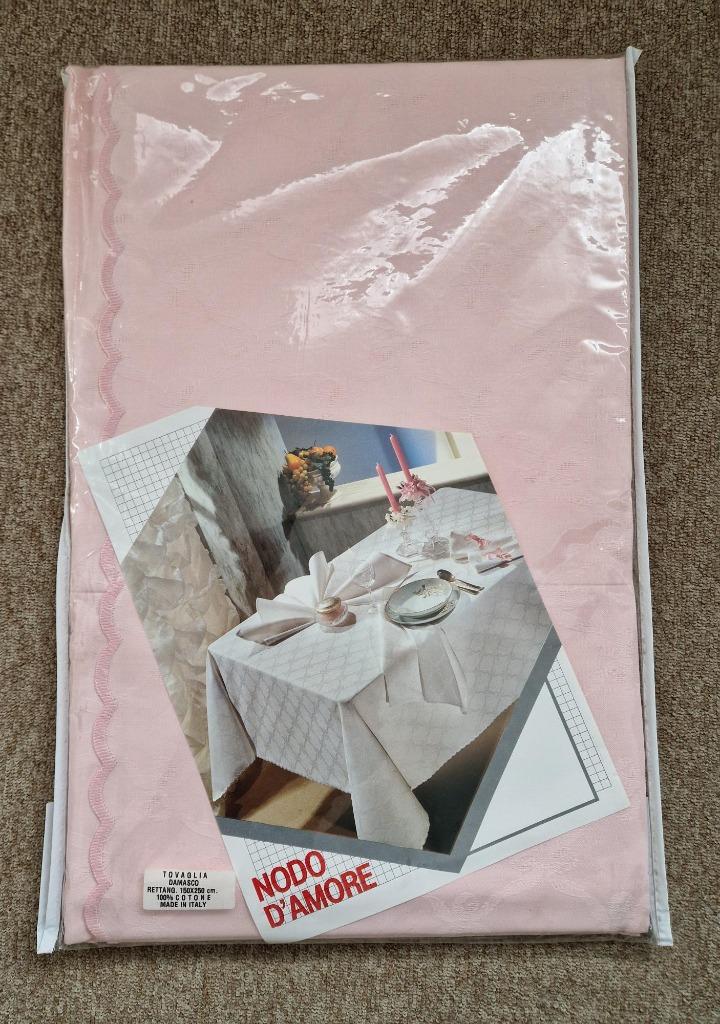 Tafellaken/Tovaglia XL - kwaliteit: damast/damasco:  NIEUW, Antiek en Kunst, Antiek | Tapijten, Tafelkleden en Textiel, Ophalen