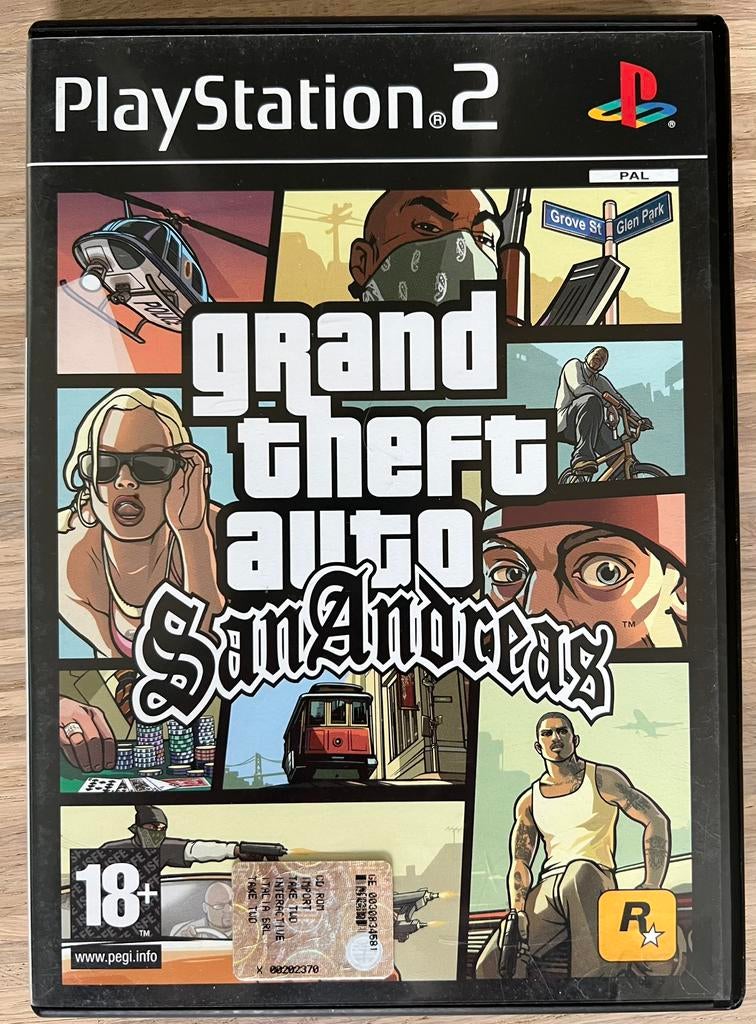 GTA San Andreas PS2, Consoles de jeu & Jeux vidéo, Online, Enlèvement ou Envoi, 1 joueur, À partir de 18 ans