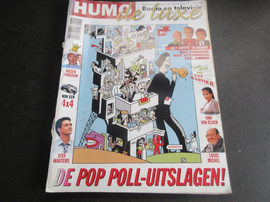 2 luxe Humo's 1998 en2003, Verzamelen, Ophalen, 1980 tot heden, Tijdschrift