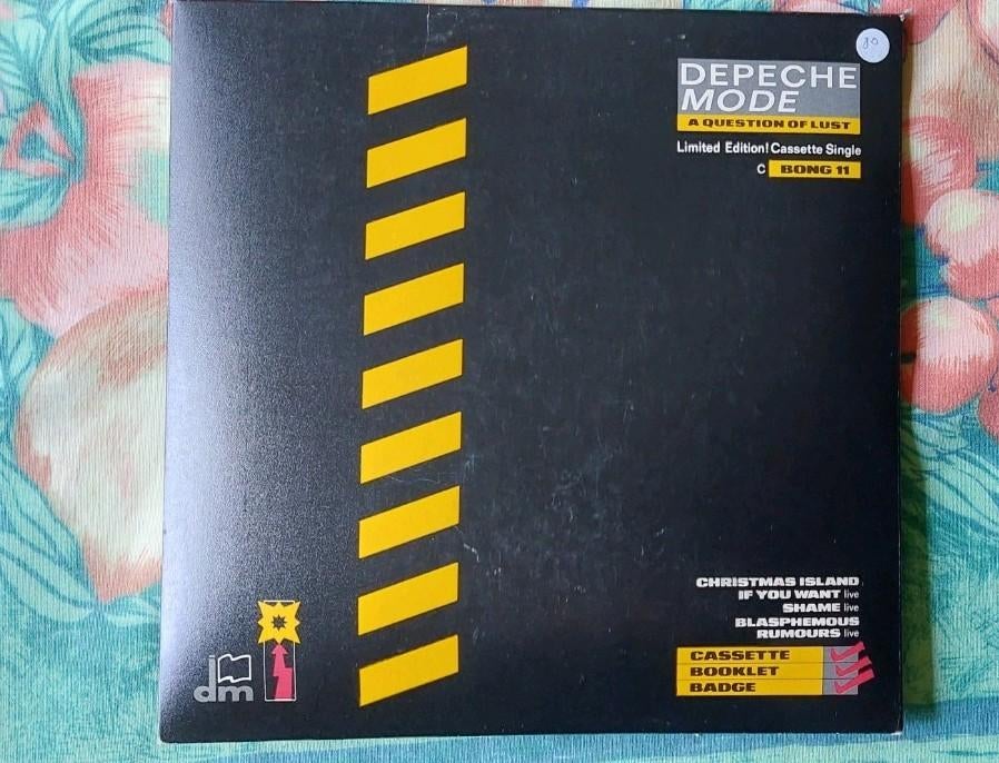 Set NEUF cassette Depeche Mode. A QUESTION OF LUST, Enlèvement ou Envoi, Originale, Avec boîte de rangement, étagère ou coffret