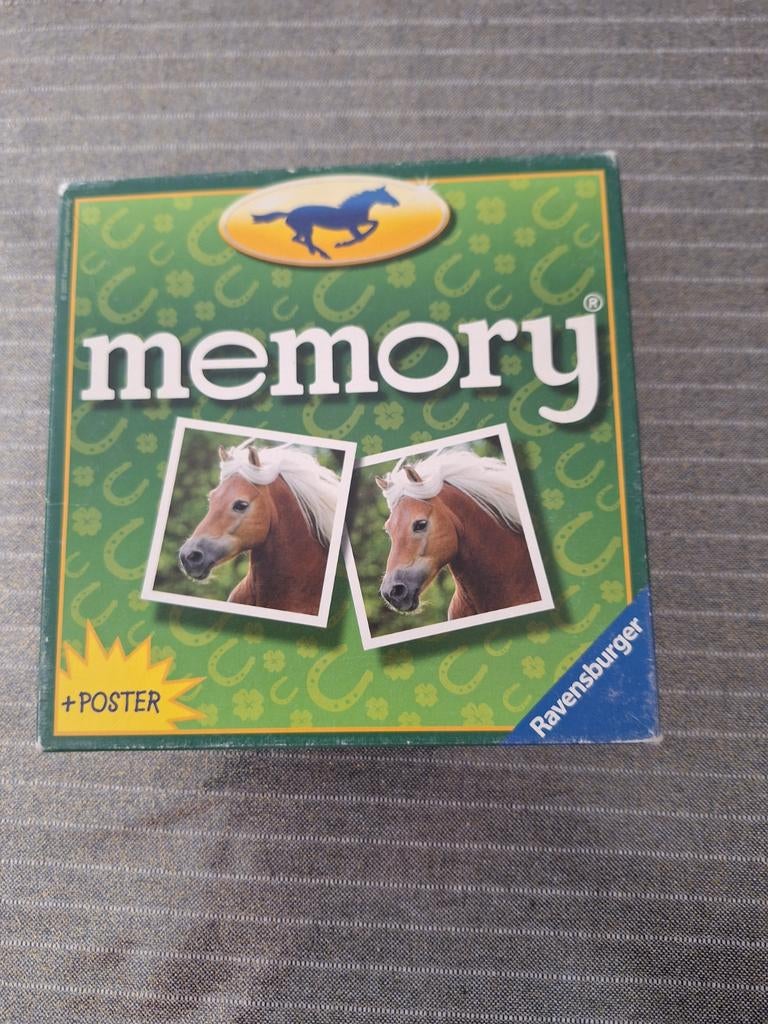 Memory-spel over paarden, Ophalen of Verzenden