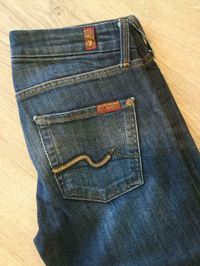 7 for all mankind,straight jeans, maat 25, Enlèvement, Comme neuf