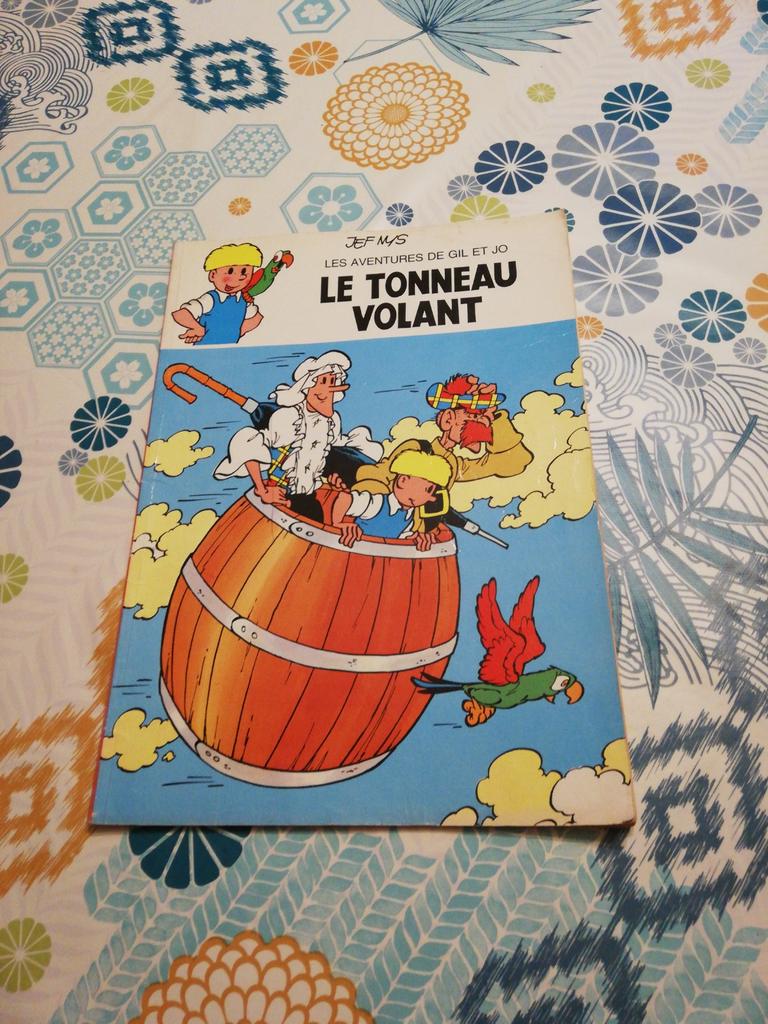Les aventures de Gil et Jo. Le tonneau volant. Jef Nys., Livres, Enlèvement ou Envoi