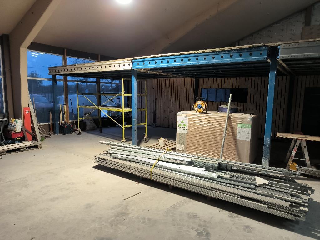 Mezzanine stockage entrepôt, Articles professionnels, Enlèvement