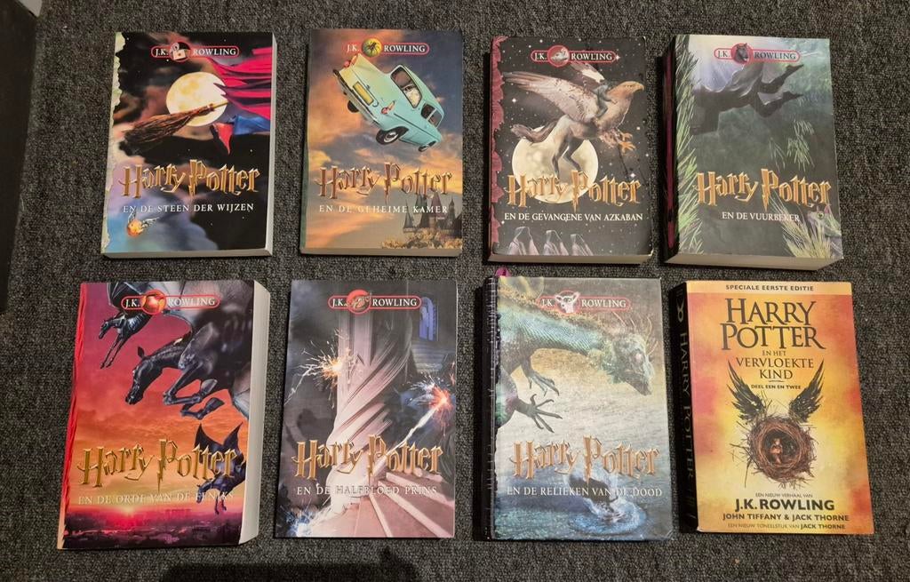 Boeken Harry Potter, Verzamelen, Harry Potter, Ophalen, Gebruikt