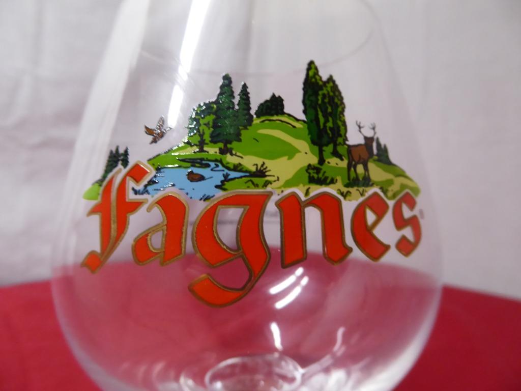 6 verres - Super des Fagnes  -  50 cl, Collections, Marques de bière, Enlèvement ou Envoi, Neuf, Verre ou Verres, Autres marques