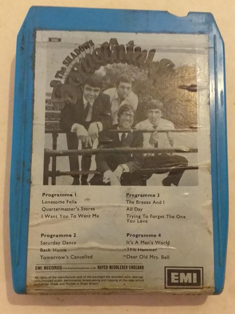 8-track cartridge: The shadows, Audio, Tv en Foto, Ophalen of Verzenden, Nvt, Nvt, Nvt