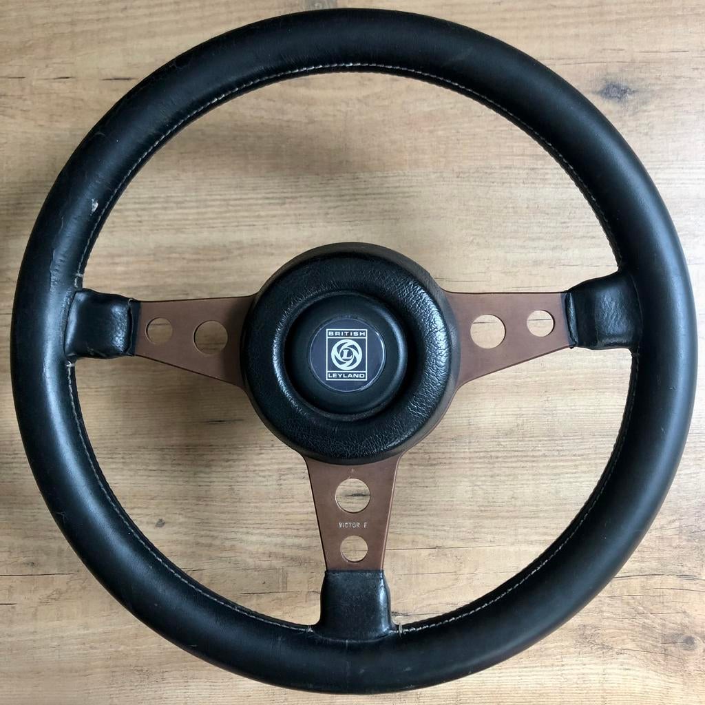 Victor F Leren Stuur Naaf T31 British Leyland Mini Cooper, Ophalen of Verzenden, Gebruikt, Overige automerken