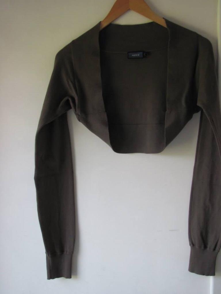 MEXX, kaki bolero / korte vest maat L, Kleding | Dames, Truien en Vesten, Mexx, Ophalen of Verzenden, Maat 42/44 (L), Groen
