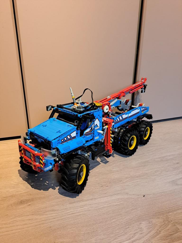 Stoere Lego Technic truck Nr 42070, Kinderen en Baby's, Speelgoed | Bouwstenen, Zo goed als nieuw, Ophalen