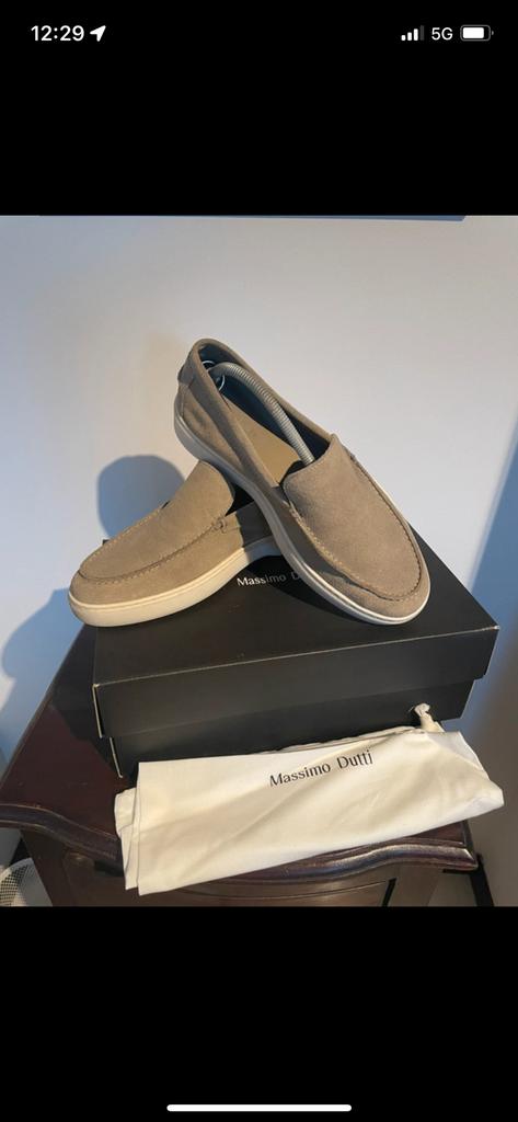 Chaussures Massimo Dutti 41 beige, Enlèvement ou Envoi, Comme neuf