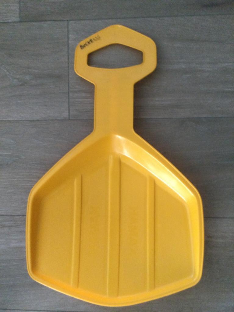 Pannenkoek slee voor kinderen Hamax geel, Ophalen of Verzenden, Zo goed als nieuw, Kunststof