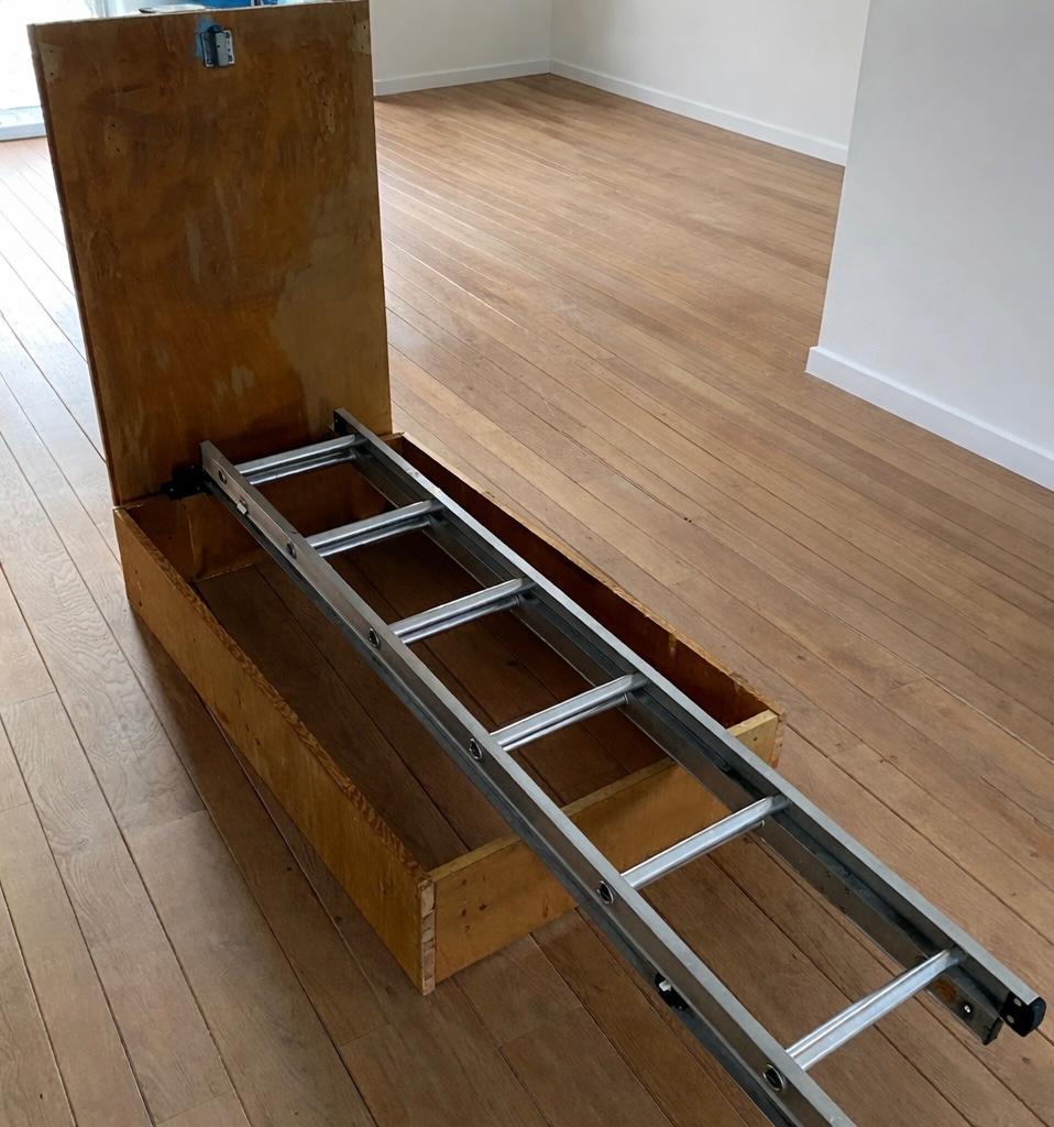 Escalier mansardé, Enlèvement, Utilisé, Escalier, Pliable ou rétractable/escamotable