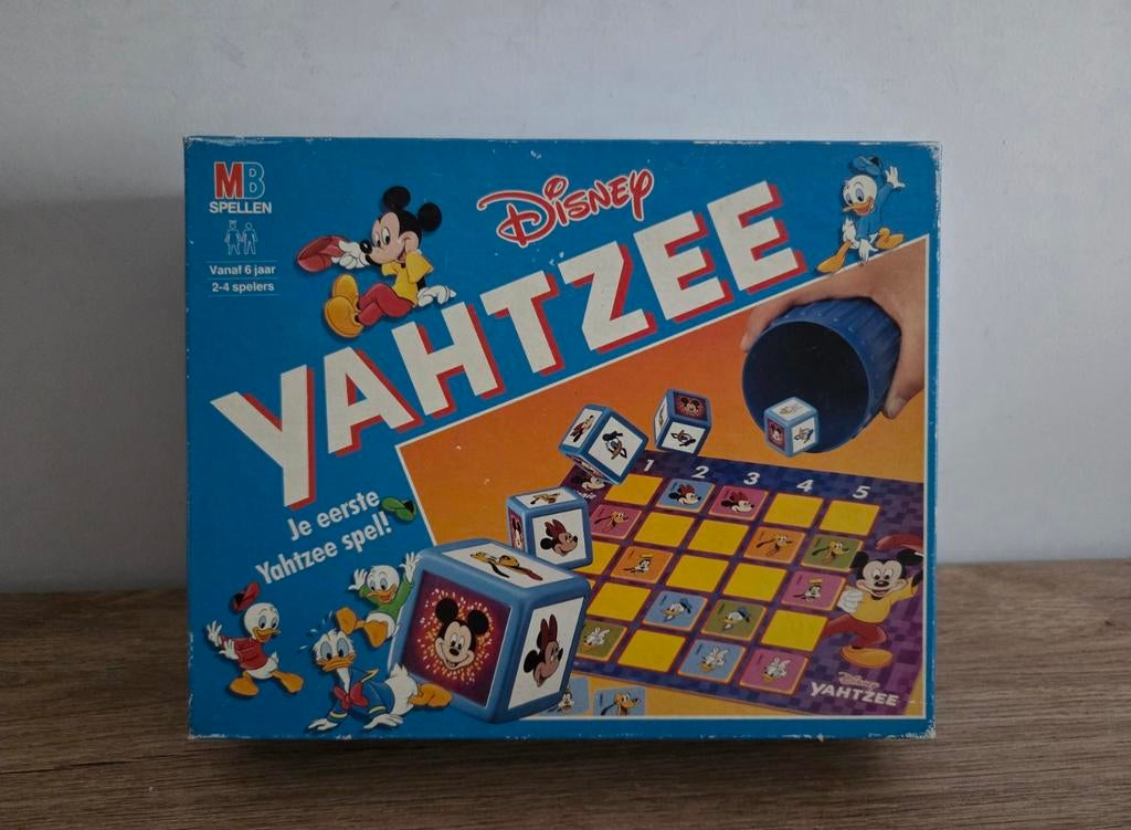 Yahtzee Disney par Mb, Enlèvement ou Envoi