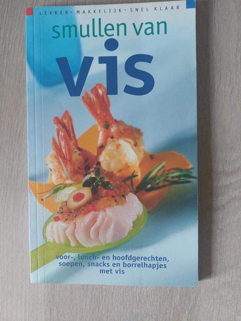 Kookboek - Smullen van vis, Ophalen of Verzenden, Zo goed als nieuw, Kruis