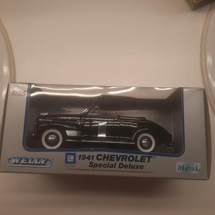 WELLY 1/25 : CHEVROLET SPÉCIAL *MIB*VINTAGE*, Enlèvement, Neuf, Voiture, Welly