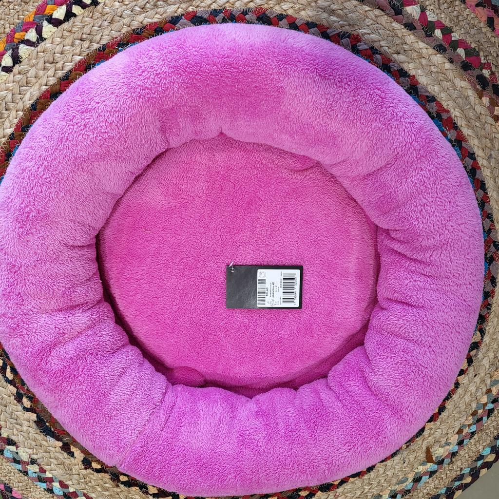 Donut voor hond of kat, roze - turquoise,50cm-40cm NIEUW, Dieren en Toebehoren, Ophalen of Verzenden, Nieuw