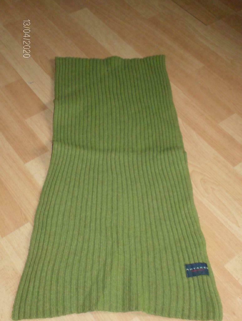 SJAAL GROEN MERK ANTARES, Ophalen of Verzenden, Gedragen, Sjaal