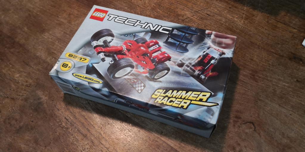 lego technic slammer racer 8237, Ophalen of Verzenden, Zo goed als nieuw, Complete set, Lego