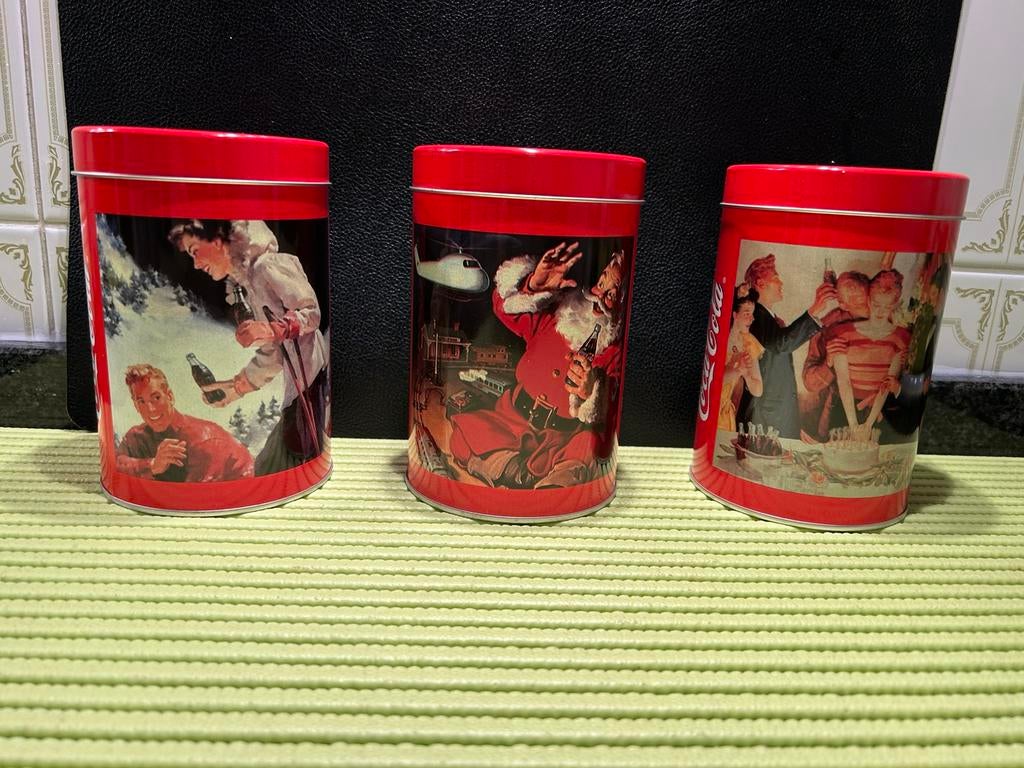 3 Boîtes métalliques COCA COLA, Collections, Enlèvement ou Envoi, Neuf