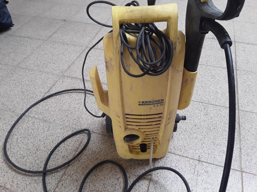 Hoge drukspuit, Tuin en Terras, Bestrijdingsmiddelen, Ophalen, Gebruikt, Aanslagreiniger