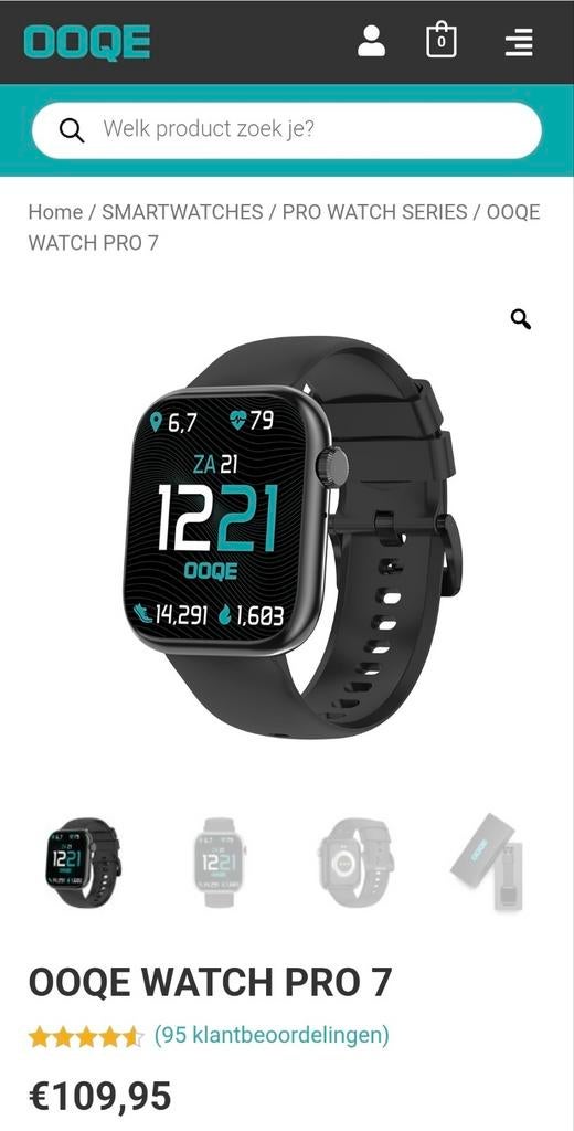 Montre connectée OOQE watch pro 7 (NOUVEAU DANS SON EMBALLAG, Enlèvement ou Envoi