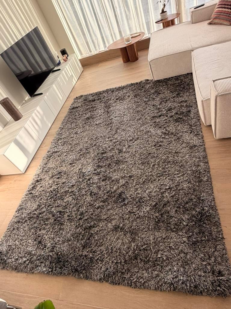 Grijs tapijt 280x200cm, Ophalen, 200 cm of meer, Zo goed als nieuw, 200 cm of meer