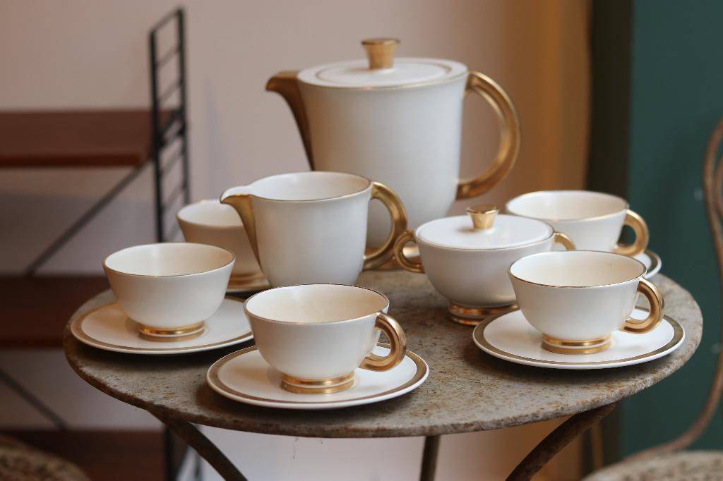 Villeroy & Boch koffieset, Art Deco, jaren 30, Antiek en Kunst, Ophalen of Verzenden