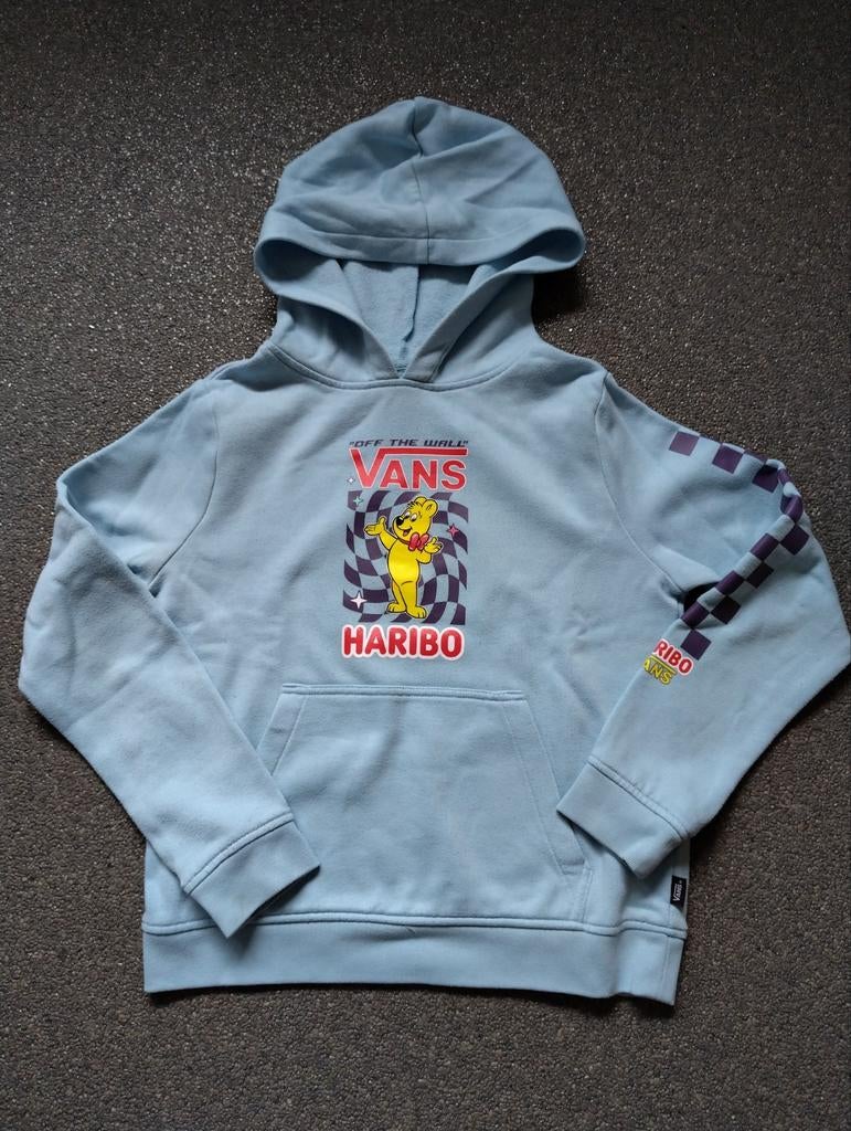 Toffe lichtblauwe trui van Vans kindermaat smal, 8j, Kinderen en Baby's, Kinderkleding | Maat 164, Trui of Vest, Ophalen of Verzenden