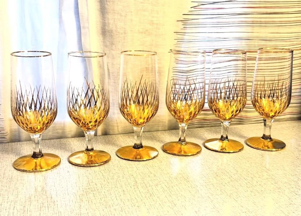 Verres à champagne vintage, Enlèvement ou Envoi