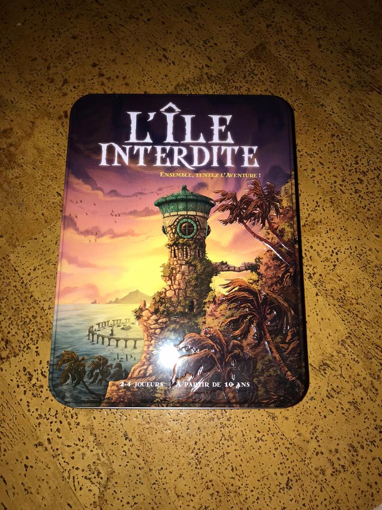 L’ile interdite - het verboden eiland, Drie of vier spelers, Ophalen of Verzenden, Zo goed als nieuw, Cocktail games