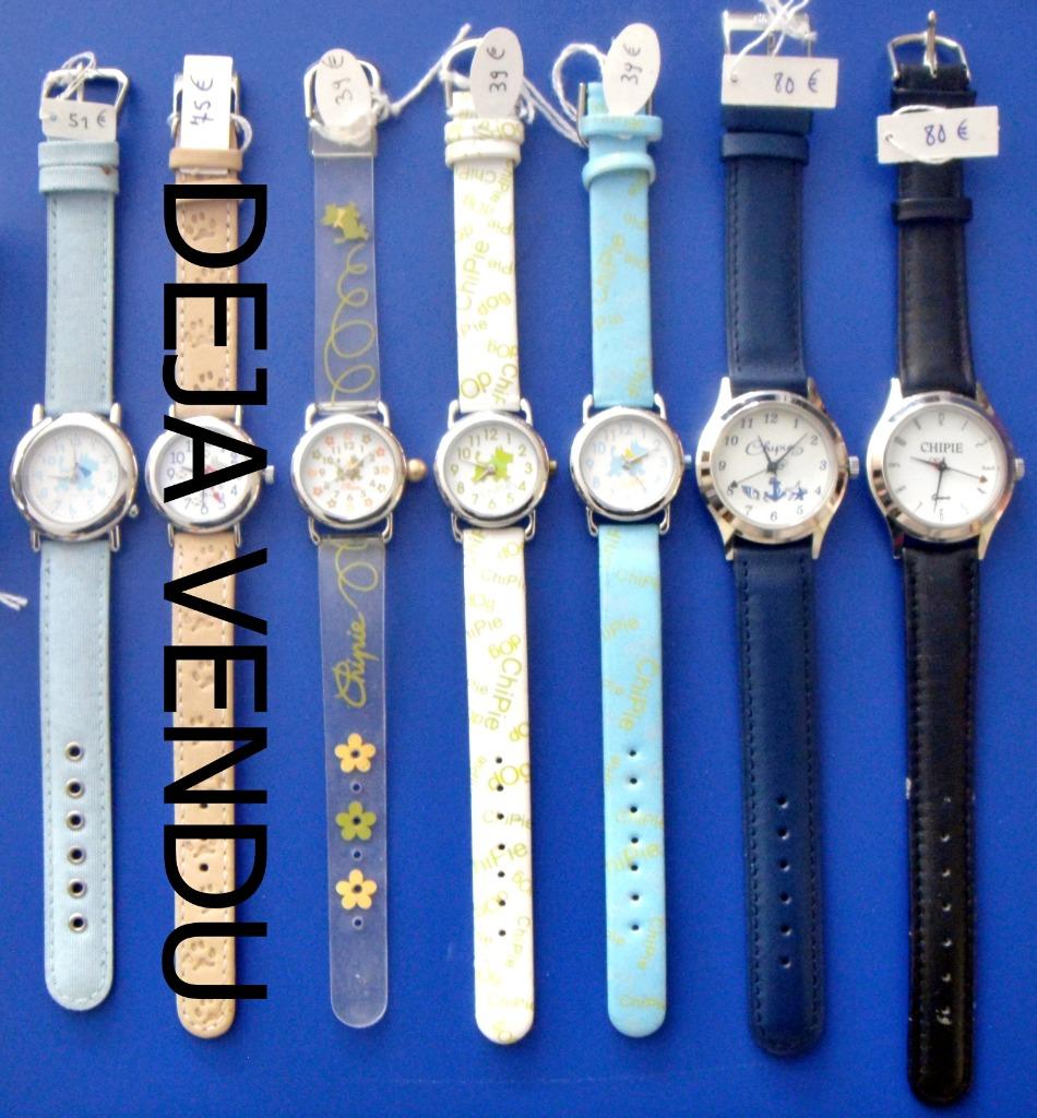 Montre Chipie NEUVE, bracelet en cuir ou silicone / tissu, Enlèvement ou Envoi, Neuf
