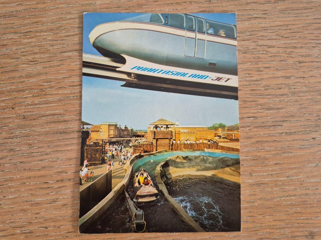 Postkaart Phantasialand monorail, Verzamelen, Ophalen of Verzenden, Ongelopen, Duitsland