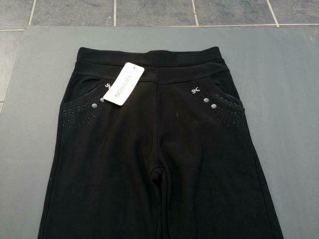 BROEK  ZWART MERK FASHION - MAAT XXL/XXXL – NIEUW MET ETIKET, FASHION, Enlèvement ou Envoi, Neuf, Noir