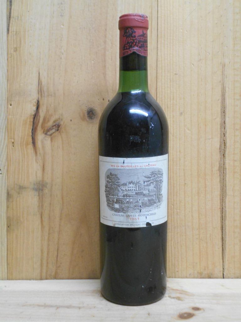 1965 * LAFITE, LATOUR, MOUTON, HAUT BRION, YQUEM 1965, Enlèvement ou Envoi, Comme neuf, Vin rouge