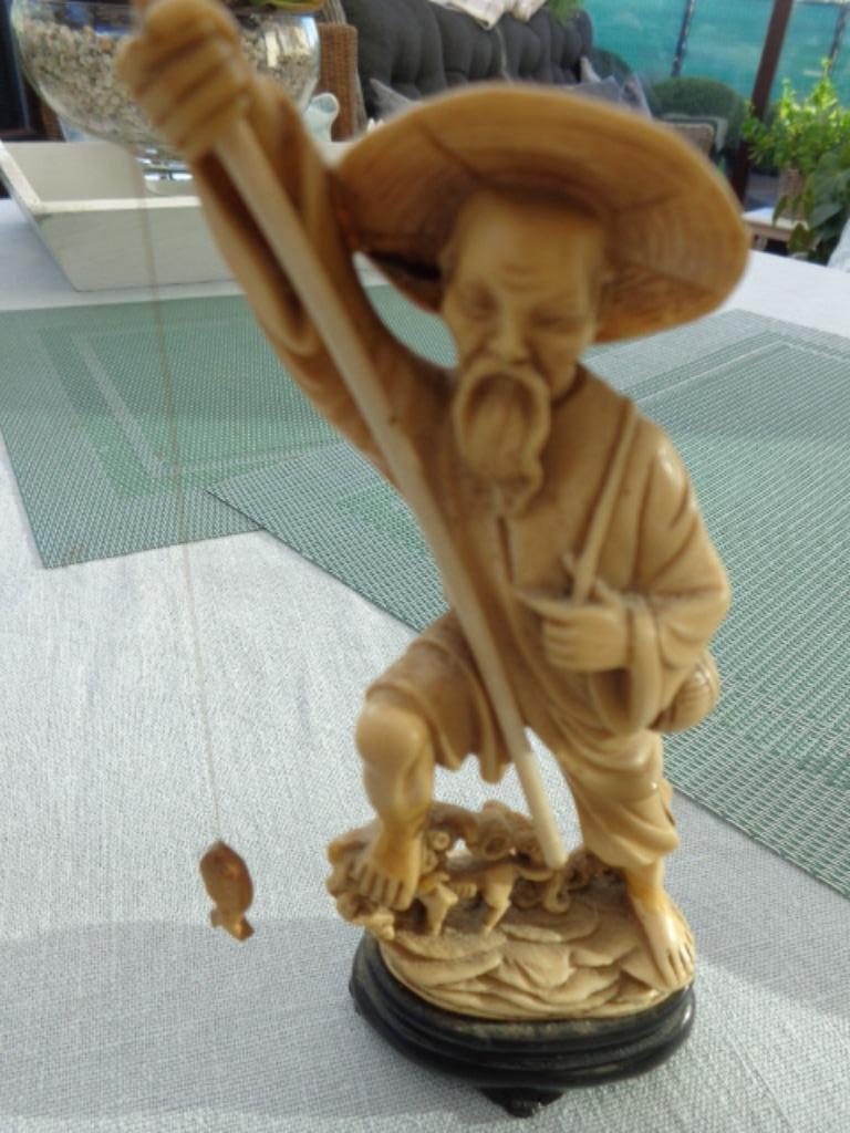 Visser beeldje, Antiek en Kunst, Ophalen of Verzenden