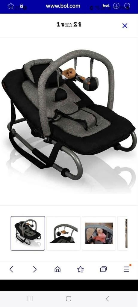 Relaxstoel babay, Kinderen en Baby's, Ophalen, Gebruikt, Overige merken, Verstelbaar
